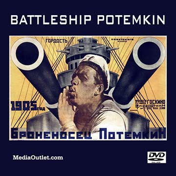 Battleship Potemkin Dual Layer DVD aka Bronenosets Potyomkin