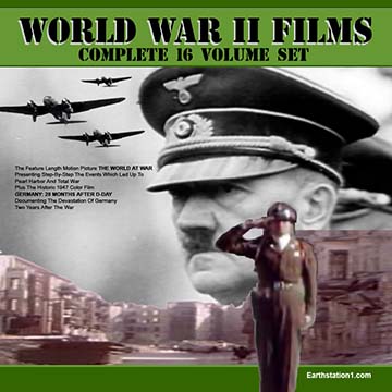 Complete World War II Films 16 Volume 17 DVD Set