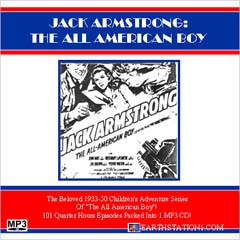 Jack Armstrong Radio MP3 CD Complete Adventure Series