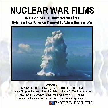 Nuclear War Films #10 Operations Hardtack Argus Gnome Nougat DVD