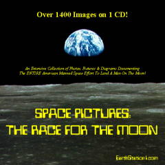 Space Pictures Race For The Moon Manned Space Missions Photo CD