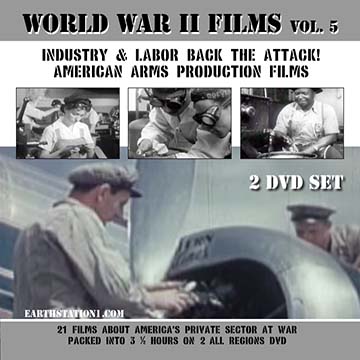 World War II Films 05 Industry & Labor Back The Attack! 2 DVDs