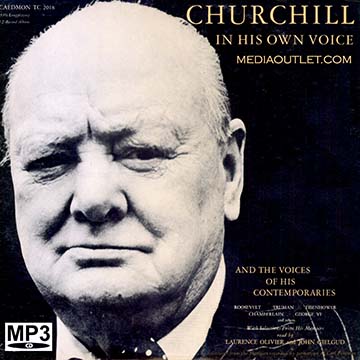 
Churchill: In His Own Voice Double Record Album Set 
